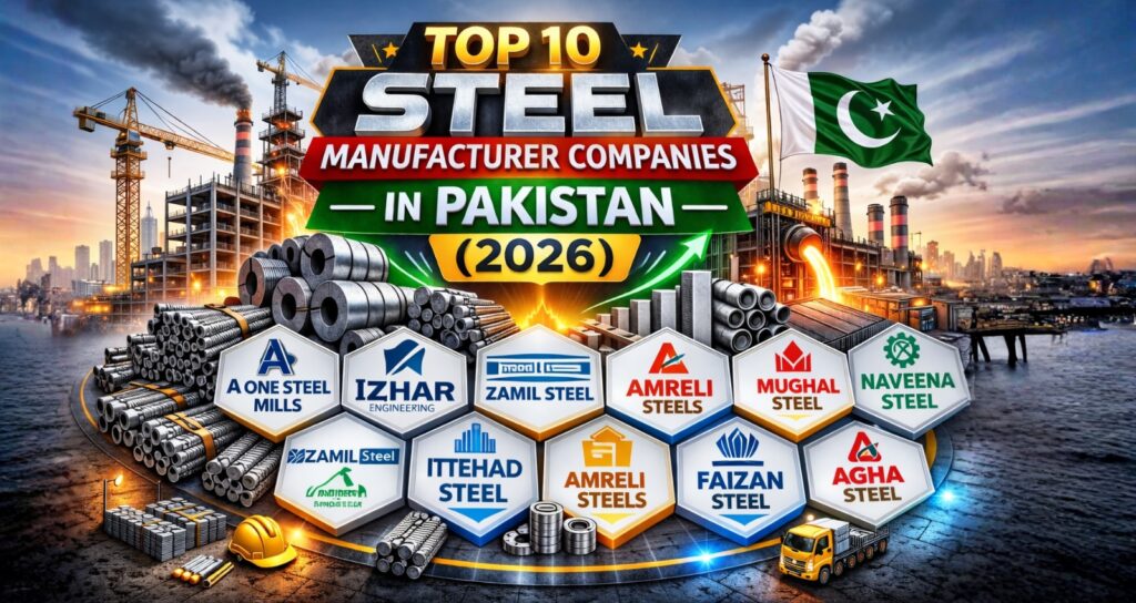 Top 10 Steel Manufacturer Companies in Pakistan (2026)