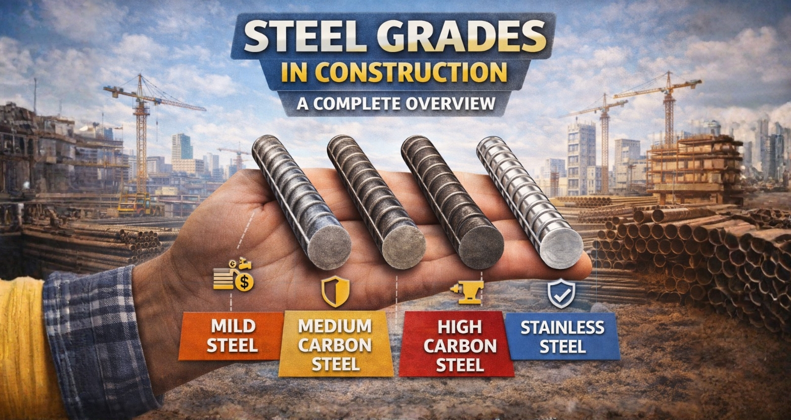 Read more about the article Steel Grades in Construction: A Complete Overview