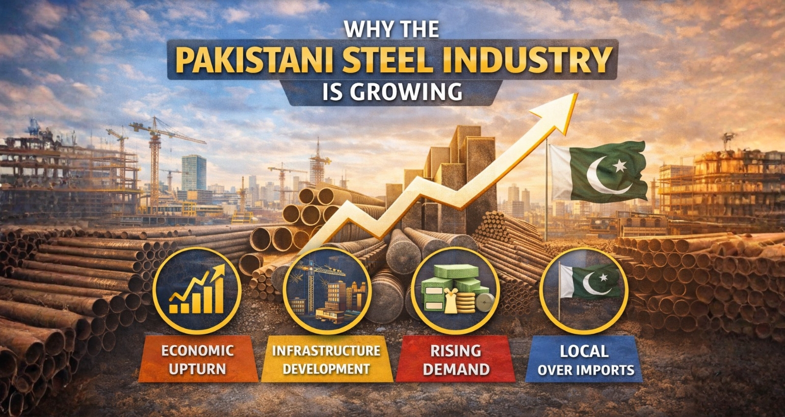 Read more about the article Why the Pakistani Steel Industry Is Growing (2024–2026)