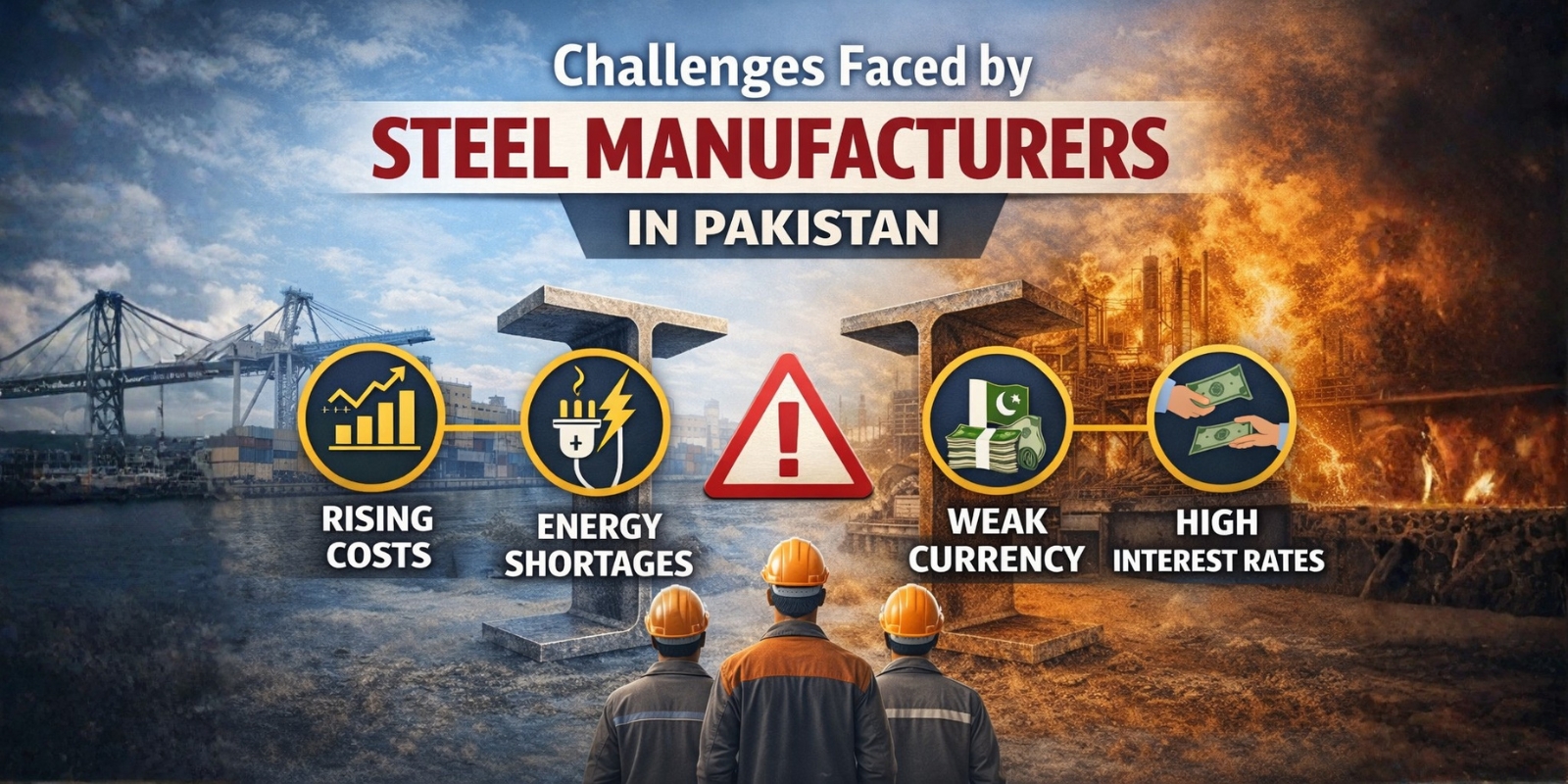 Read more about the article Challenges Faced by Steel Manufacturers in Pakistan