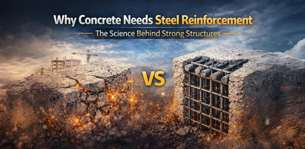 Why Concrete Needs Steel Reinforcement: The Science Behind Strong Structures
