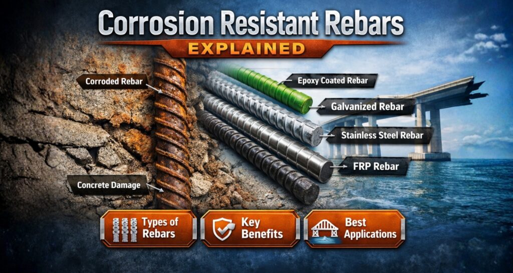 Corrosion Resistant Rebars Explained