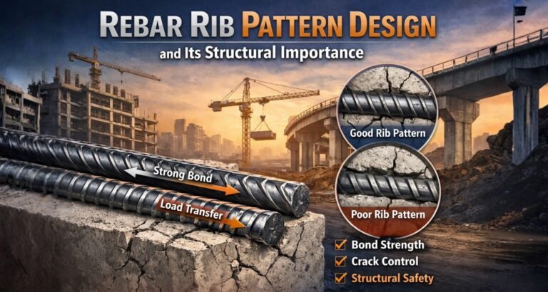 Mill Stop Rib Rebar Rib Pattern Design and Its Structural Importance