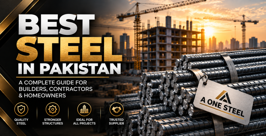 Best Steel in Pakistan by A One Steel Mills