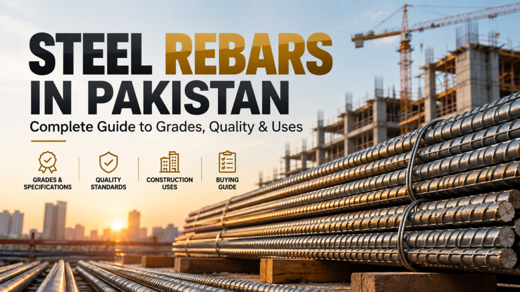 Steel Rebars in Pakistan Grades Quality and Construction Uses